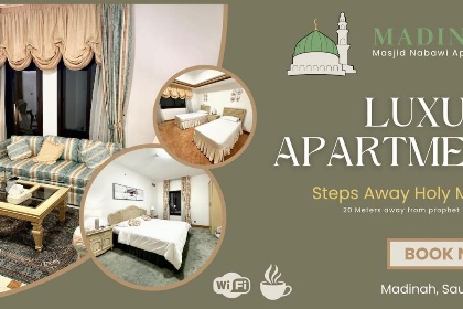 Dar Kholoud Taibah Luxury Suite - Masjid Nabawi Steps away - image 1